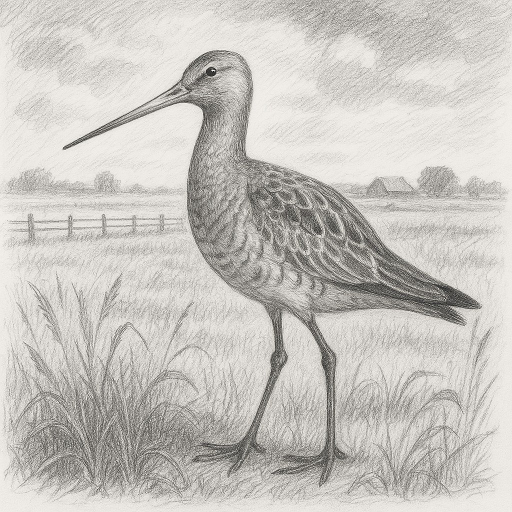 Weidevogels in het boerenland